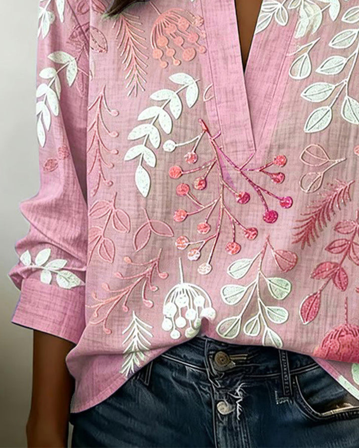 Brielle | Soft Touch Floral Blouse