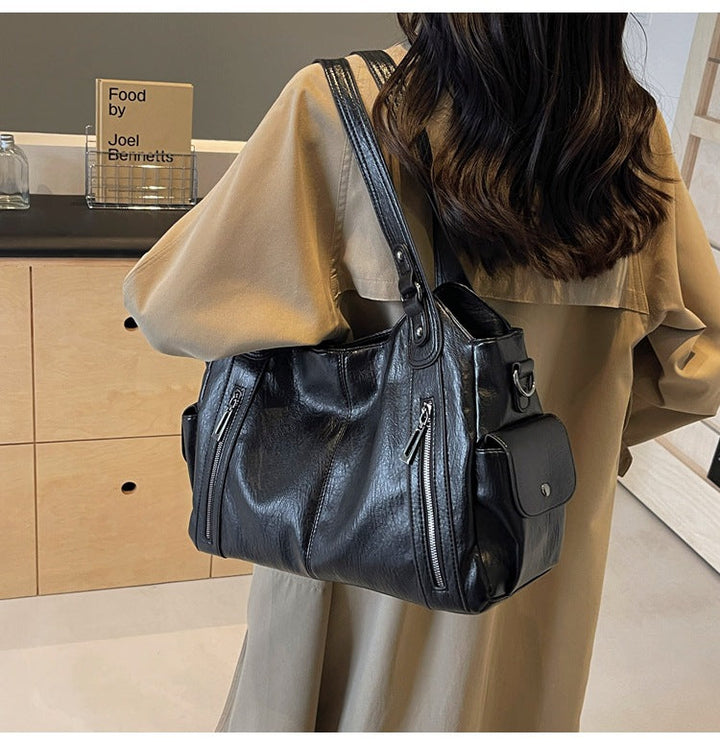 Noemie | Classic Leather Tote