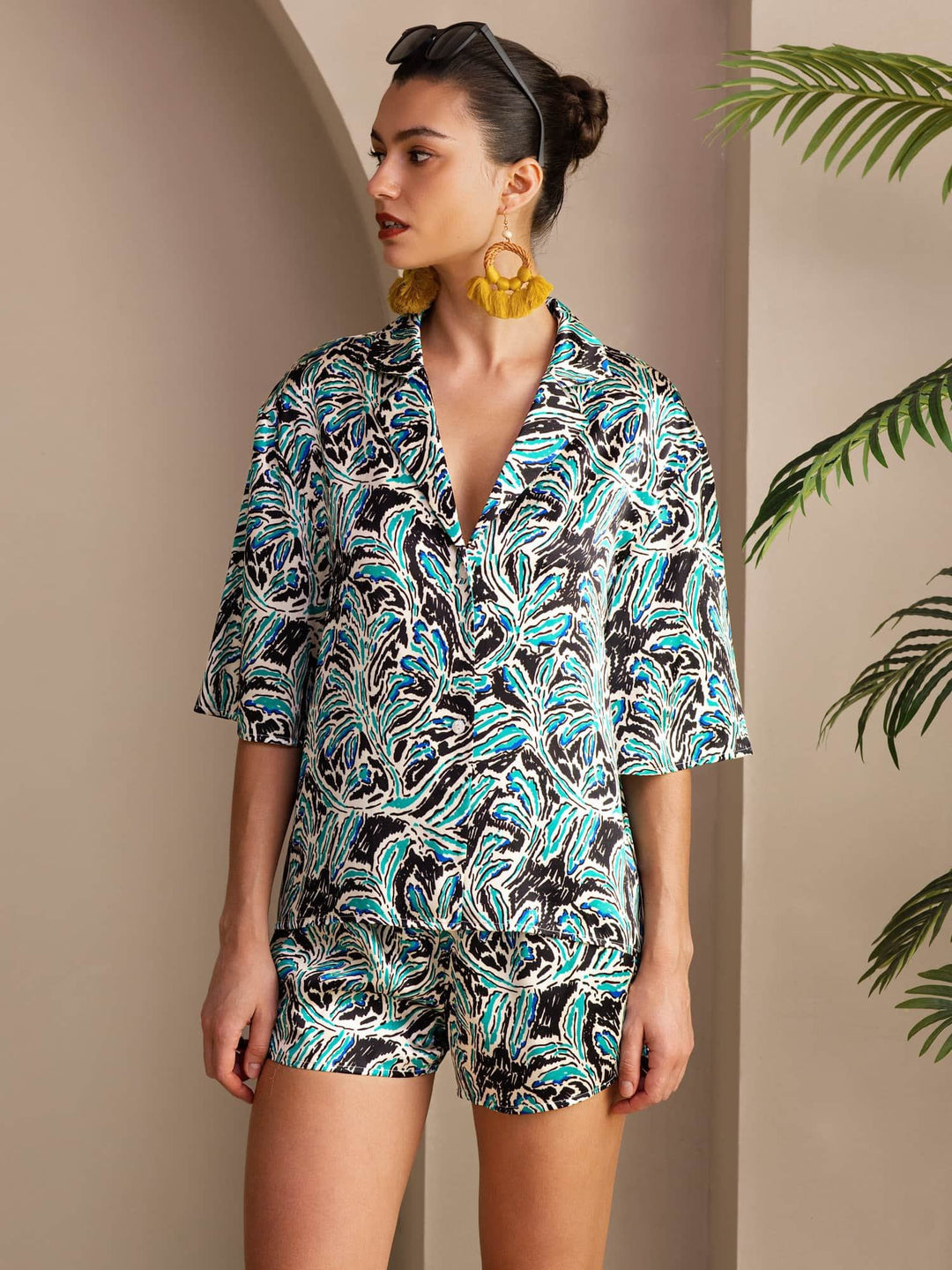 Hannah | Lace-Edged Pyjama Set