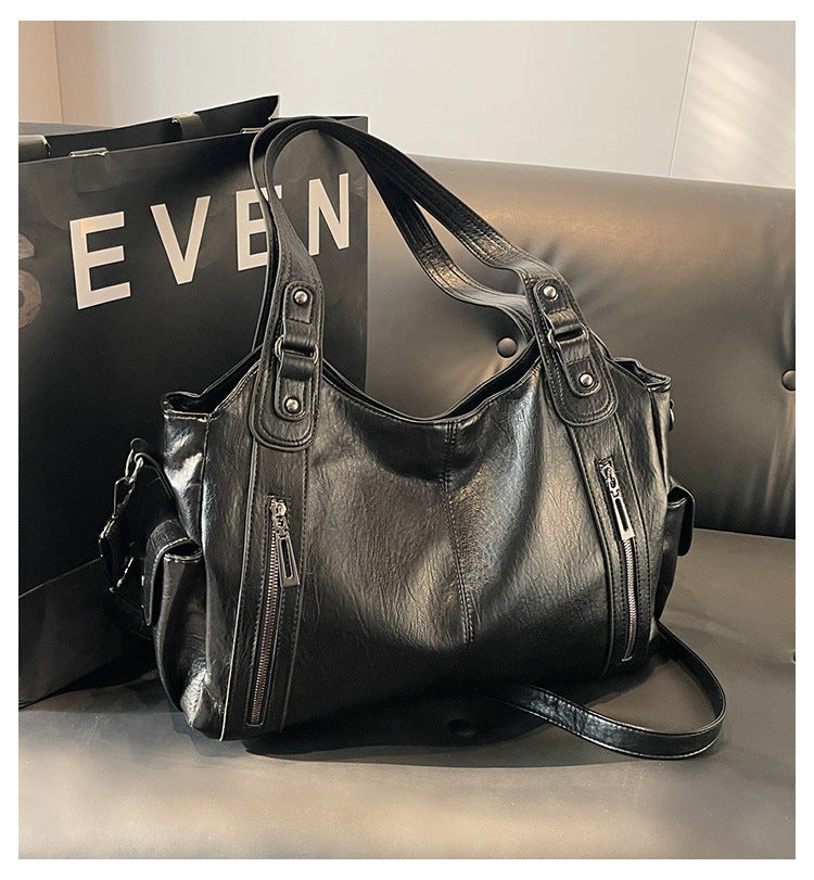 Noemie | Classic Leather Tote