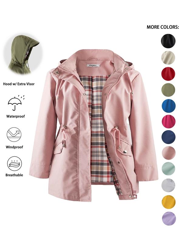 Dena | Lightweight Hooded Trench Coat for Casual Outings