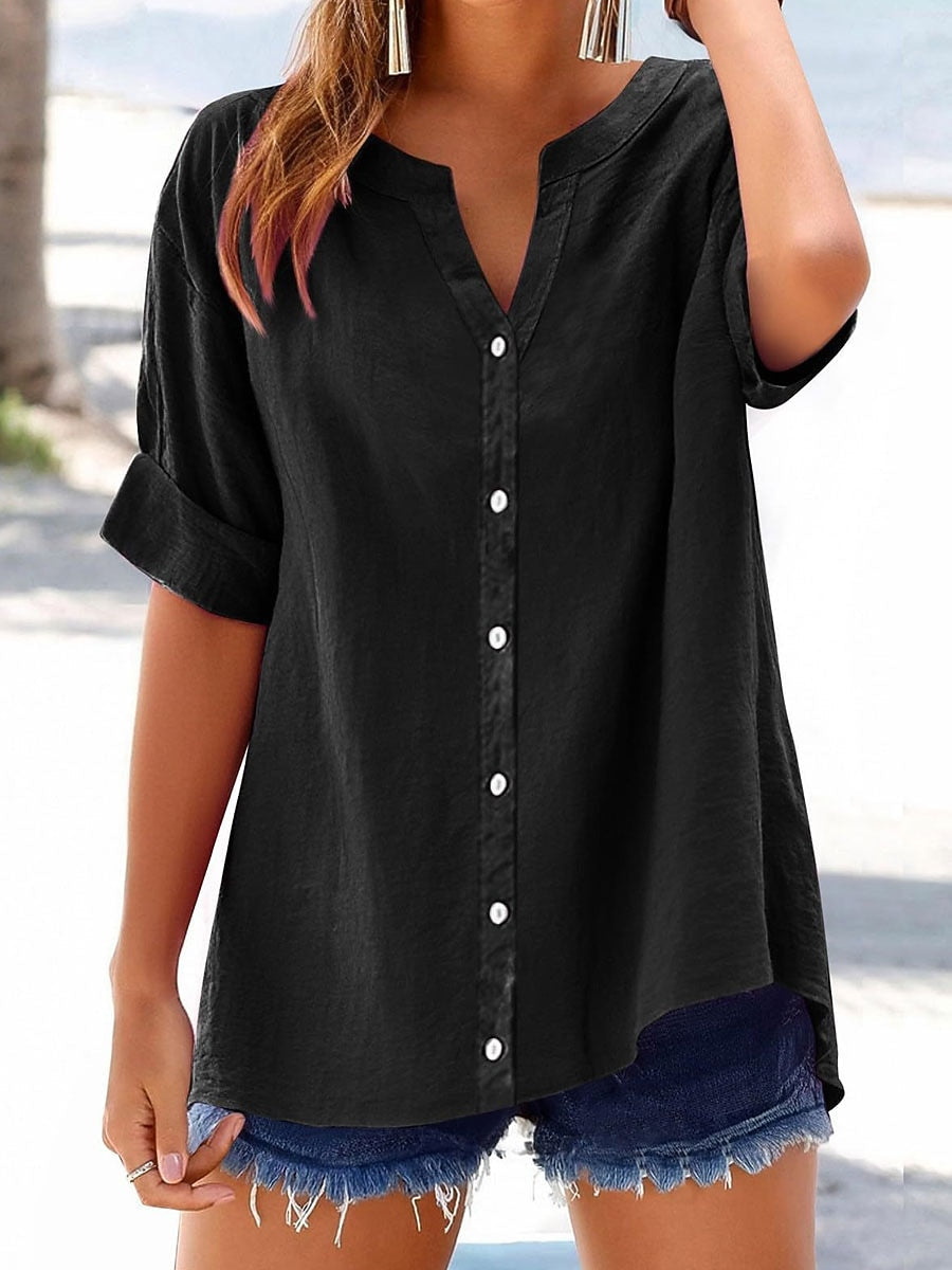 Vera | V Neck Blouse