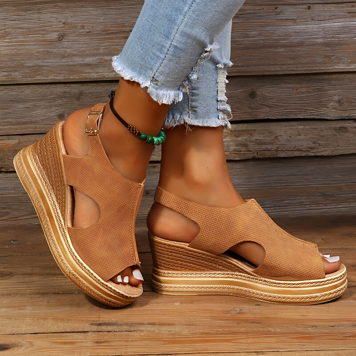 Keiss | Platform Wedge Sandals