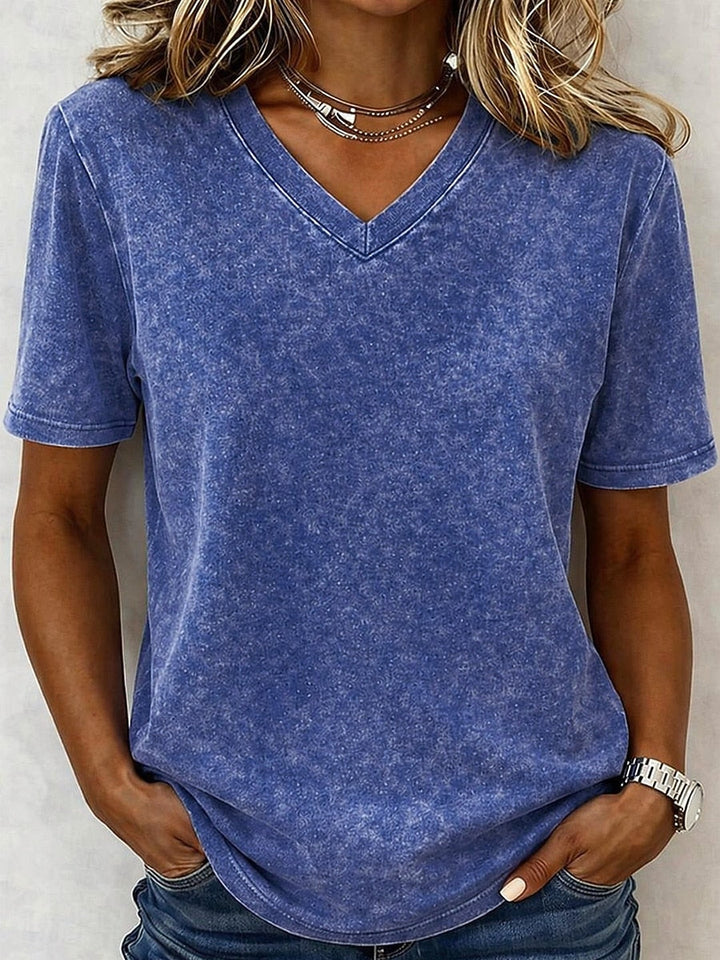 Cora | V Neck Tee