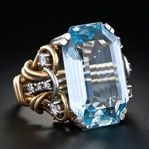 Maggie | Vintage Blue Zirconia Layered