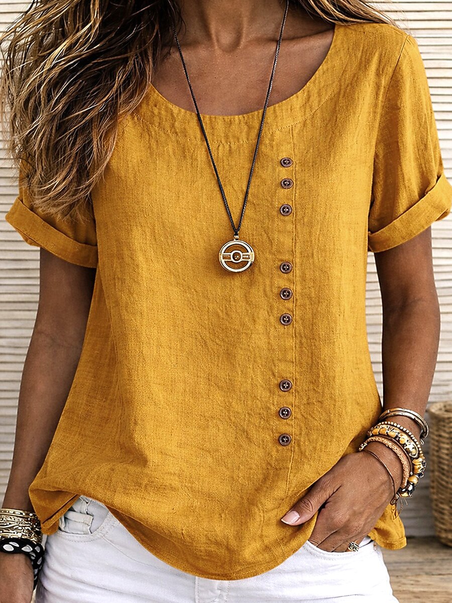 Wren | Button Top