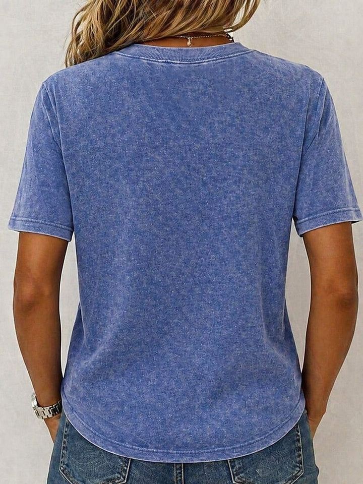 Iris | Crew Neck Tee