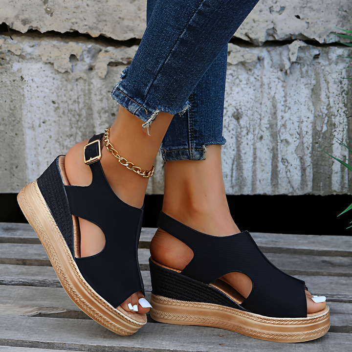Keiss | Platform Wedge Sandals