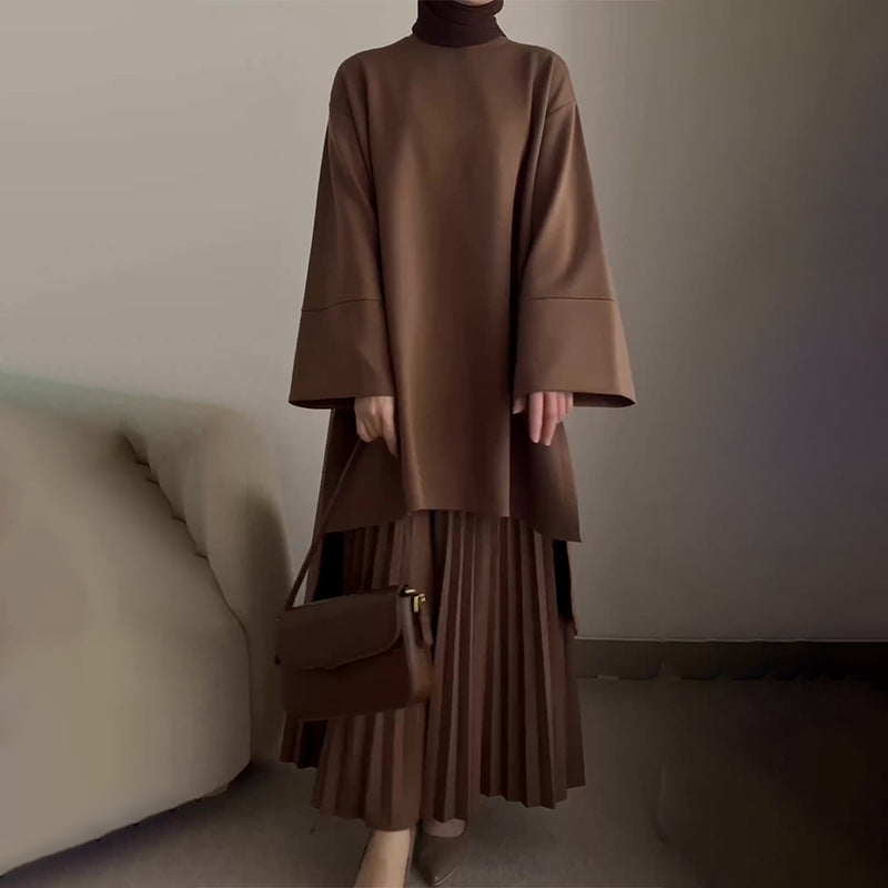 Ophelie™ | Chic Pleated Two-Piece Set