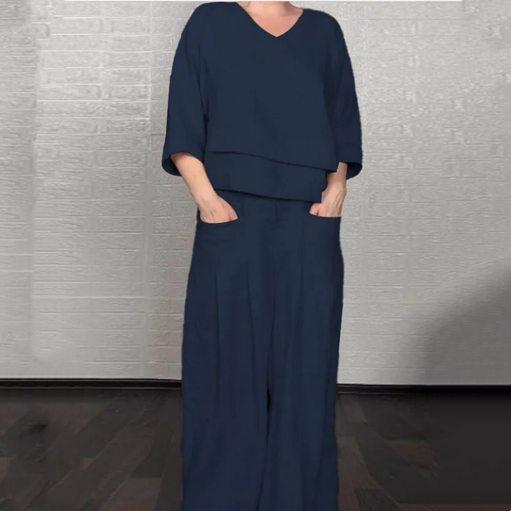 Noa™ | Loose-Fit Minimalist Two-Piece Outfit
