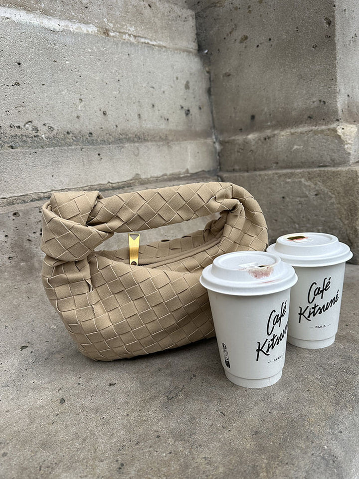 Ilyse | Braided Mini Suede Bag