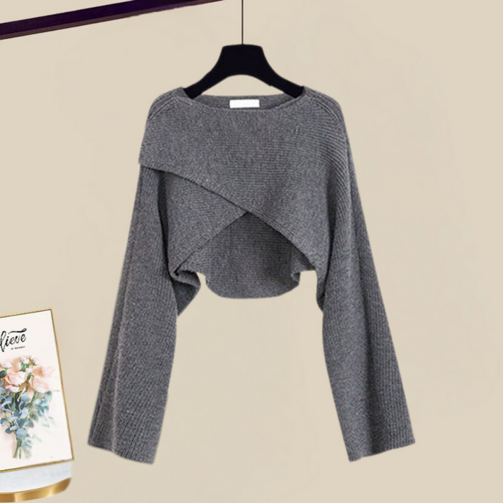 Harper™ | The 2-in-1 Knit Dress Set
